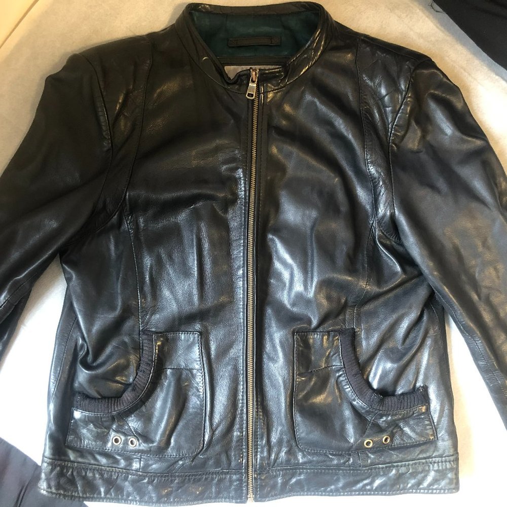 Genuine Leather Jacket by Andrew Marc